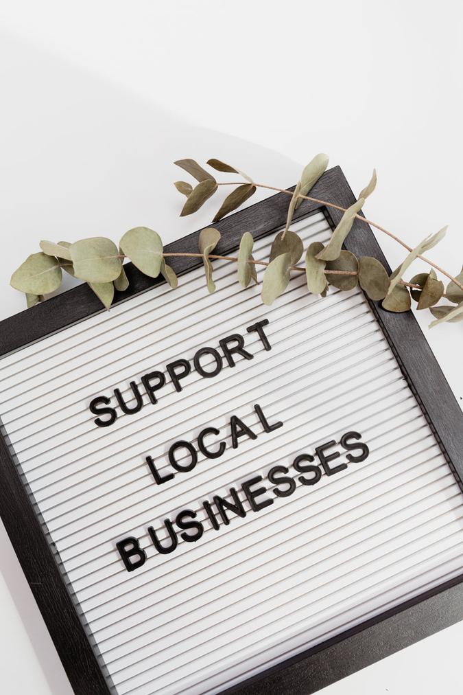 support local businesses sign - Image of Online Marketing, Local SEO support local businesses sign - Image of Online Marketing, "Local SEO"
