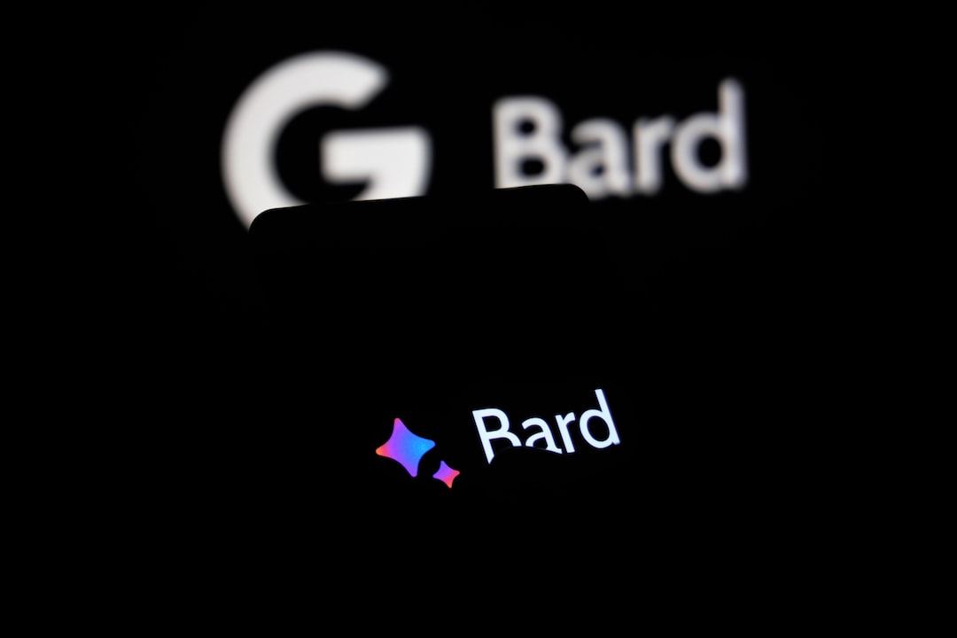 wie-kann-ich-google-bard-nutzen.jpeg person's hand holding a smartphone with the Google Bard app open, surrounded by musical notes and sheet music, against a bright, digital inspired background